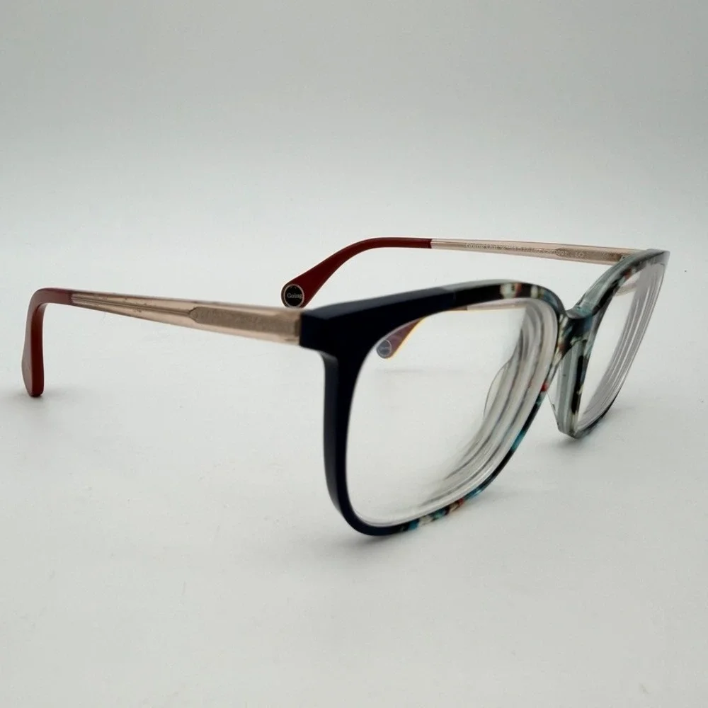 WOOW Paris Going Out 2 Eyeglasses Frames 55-17-140 Colorblock Case